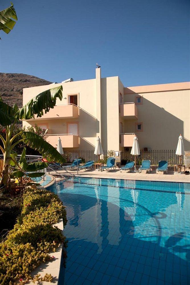 Апарт отель Lindos Blue Sky Экстерьер фото